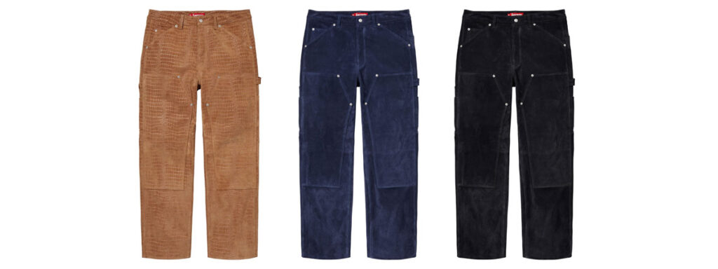 Suede Double Knee Painter Pant 　価格：82,500円 €498 $498（Croc, Black, Blue）画像