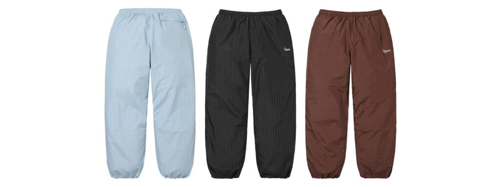 Reflective Pinstripe Track Pant 　価格：25,300円 €158 $148（Light Blue, Brown, Black）画像