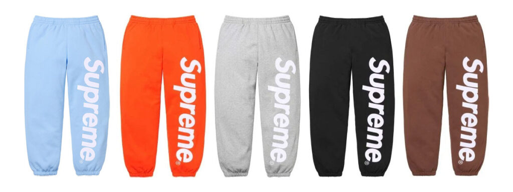 Satin Appliqué Sweatpant 　価格：25,300円 €178 $178（Light Blue, Orange, Heather Grey, Black, Brown）画像