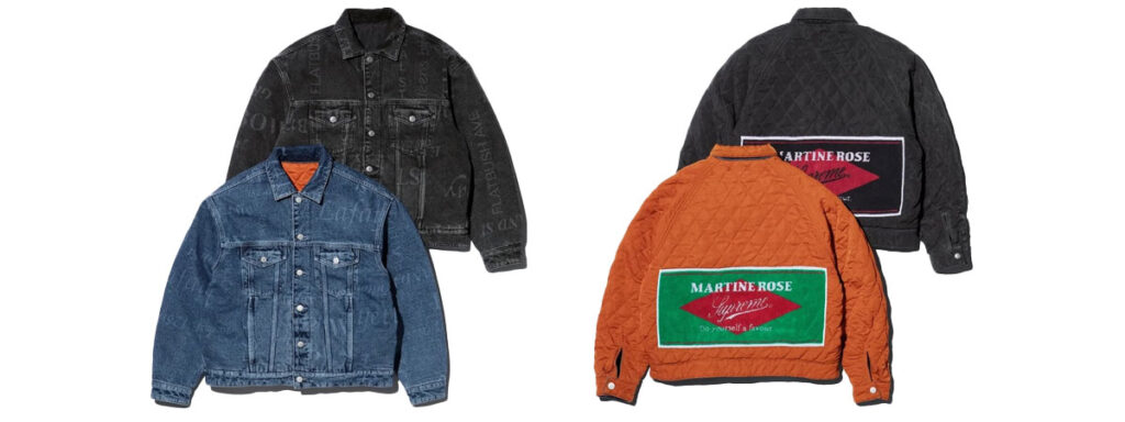 Supreme®/Martine Rose® Reversible Trucker Jacket 　価格：79,200円 €398 $398（Indigo, Black）画像