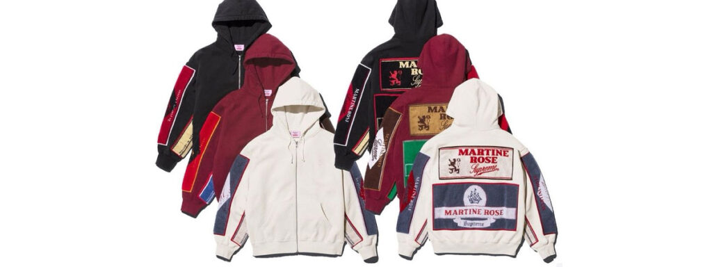 Supreme®/Martine Rose® Zip Up Hooded Sweatshirt 　価格：46,200円 €248 $248（Cardinal, Black, Stone）画像