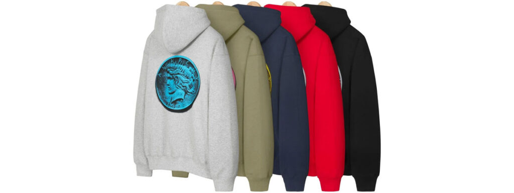 Anarchy Hooded Sweatshirt 　価格：29,700円 €168 $158（Light Olive, Heather Grey, Navy, Red, Black）画像