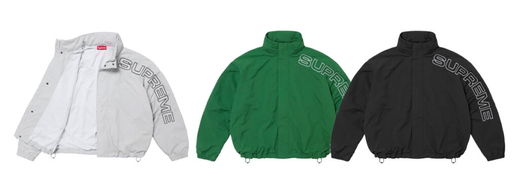 Spellout Embroidered Track Jacket 　価格：31,900円 €178 $178（Grey, Black, Dark Green）画像