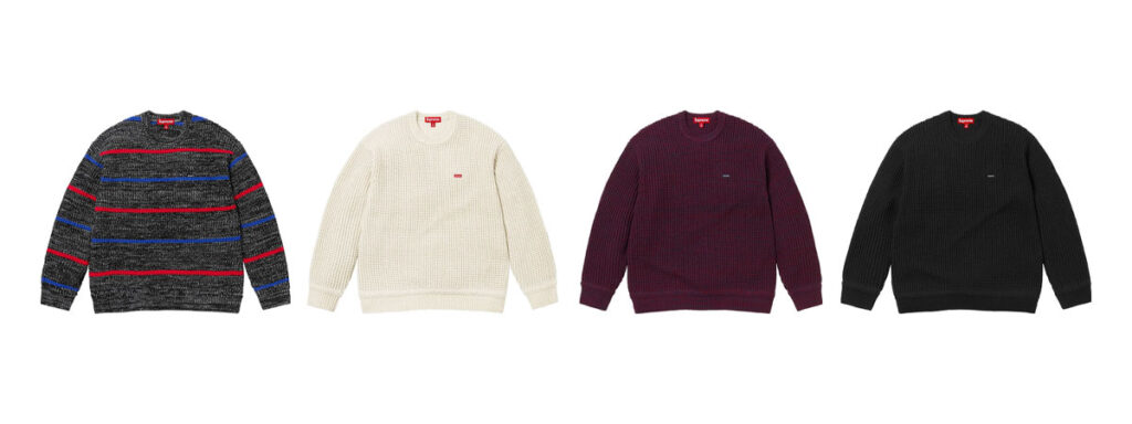 Waffle Small Box Sweater（ワッフルスモールボックスセーター）画像