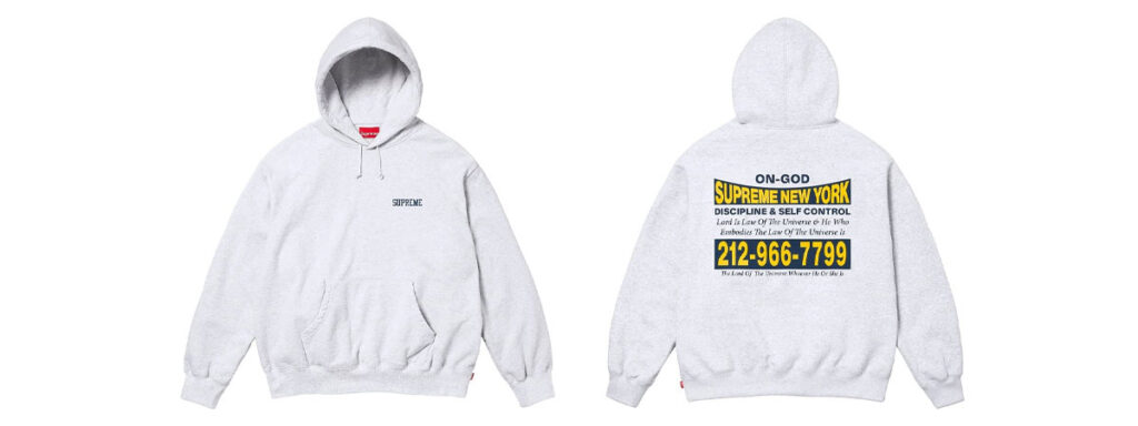 On God Hooded Sweatshirt（オンゴッドフーディ）画像