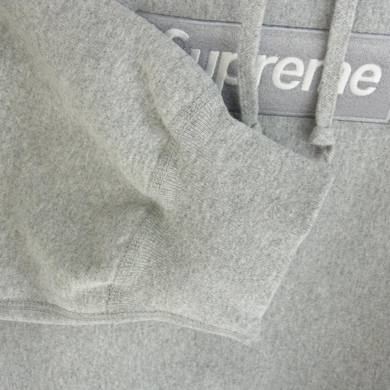 シュプリーム 24AW box logo hooded sweatshirt Heather Grey パーカー 買取実績 画像