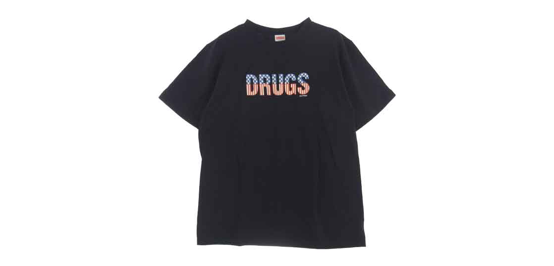 シュプリーム 24AW Drugs Tee ドラッグ Tシャツ 半袖 カットソー 買取実績