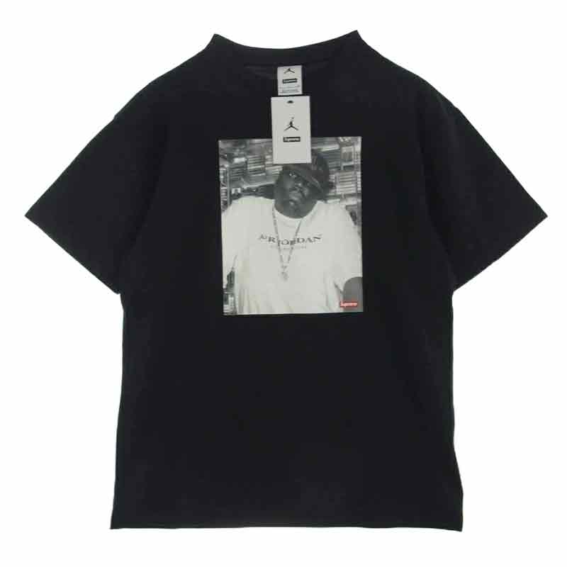 シュプリーム 24AW HJ8385-010 × Jordan Biggie S/S ジョーダン ビギ― プリント 半袖 Tシャツ 買取実績 画像