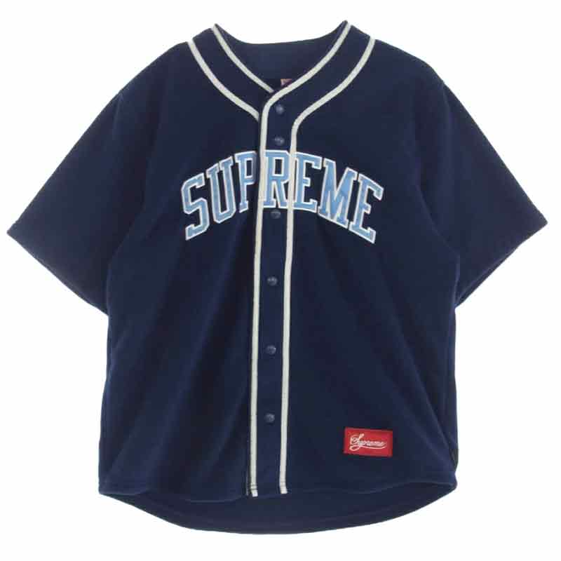 シュプリーム 24AW Polartec Baseball Jersey ポーラテック ベースボール ジャージー フリース 半袖 シャツ 買取実績 画像