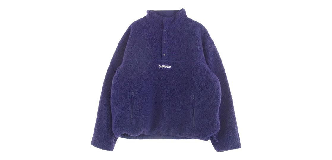 シュプリーム 24AW Polartec Shearling Reversible Pullover 買取実績