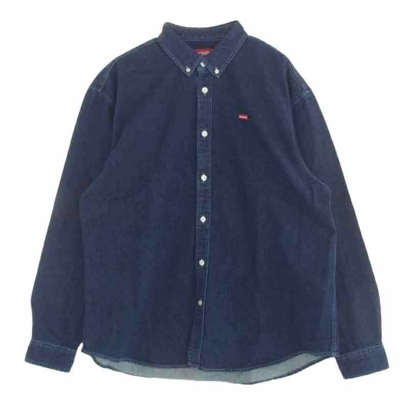 シュプリーム 24AW Small Box Shirt Rinsed Denim スモールボックス シャツ リンスド デニム 買取実績 画像