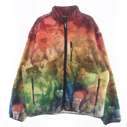 シュプリーム 24SS Muppets Fleece Jacket 買取実績 画像