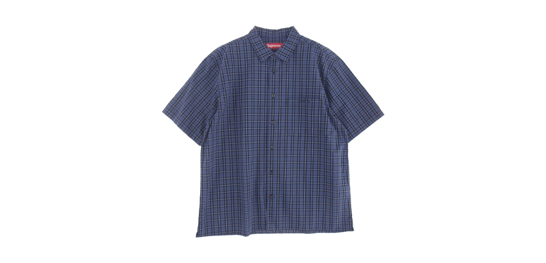 シュプリーム 24SS Loose Fit Mini Plaid S/S Shirt 半袖シャツ 買取実績