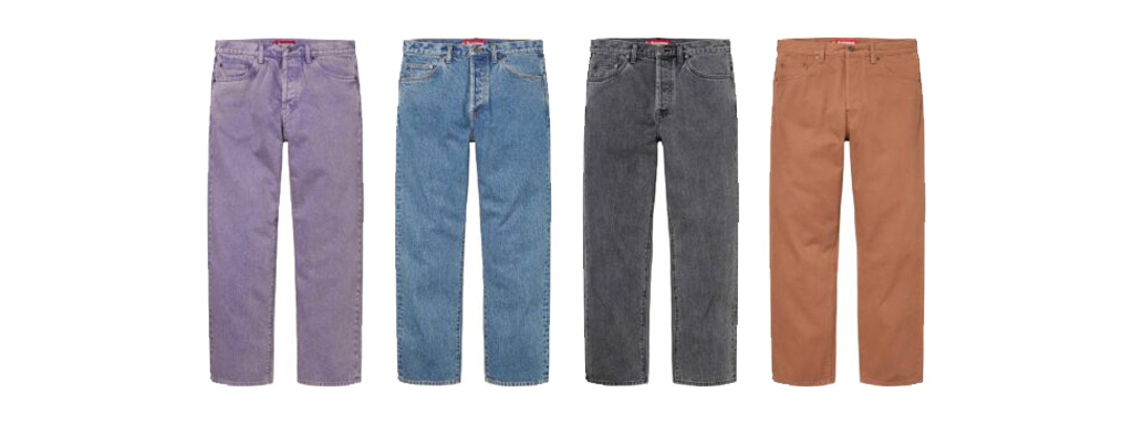 Regular Jean（レギュラージーンズ）価格：￥24,200（Indigo, Lavender, Black, Brown）画像