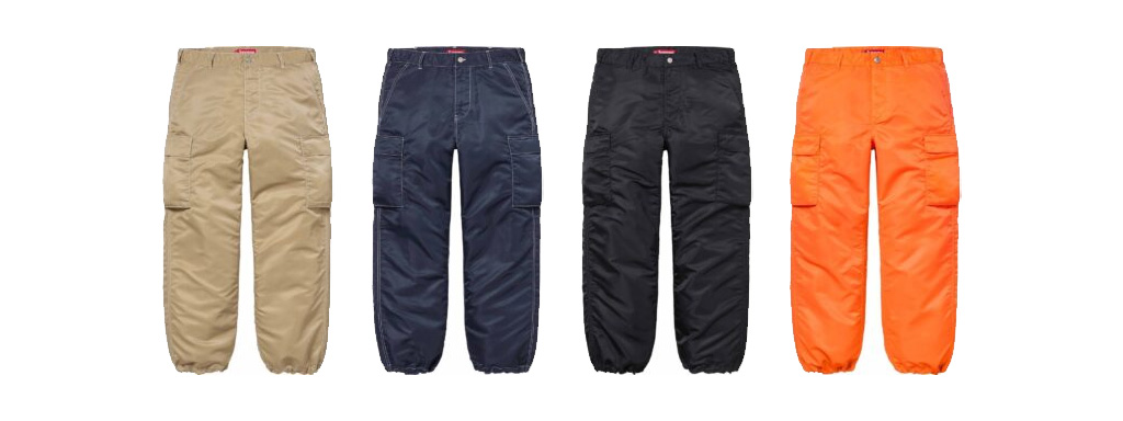 Nylon Cargo Pant（ナイロンカーゴパンツ） 価格：￥29,700（Navy, Tan, Black, Orange）画像