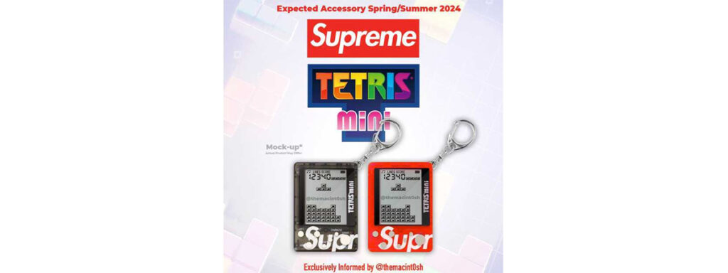 Supreme×Tetris Mini（モックアップ画像） 画像