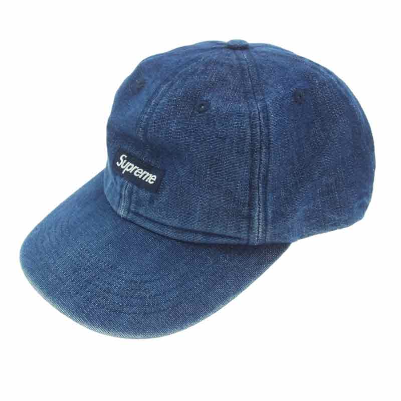 シュプリーム 24SS Cordura Denim Small Box 6-Panel コーデュラ デニム スモールボックス 6パネル キャップ 買取実績 画像