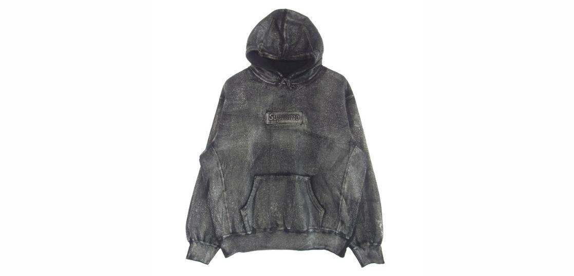 シュプリーム × MM6 24SS Foil Box Logo Hooded Sweatshirt 買取実績 シュプリーム × MM6 24SS Foil Box Logo Hooded Sweatshirt 買取実績