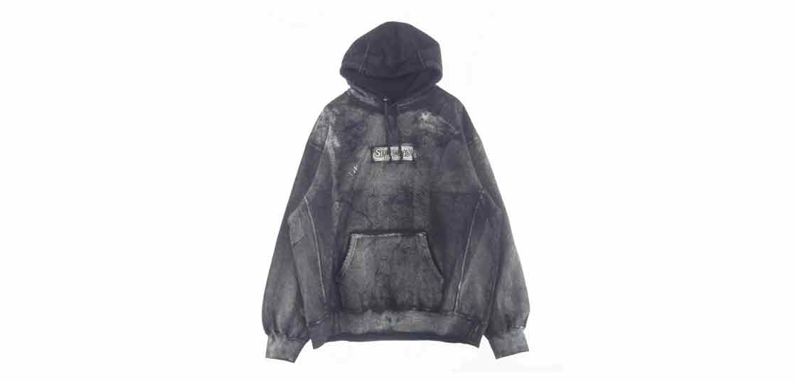 シュプリーム × メゾン マルジェラ MM6 24SS  Foil Box Logo Hooded Sweatshirt 買取実績