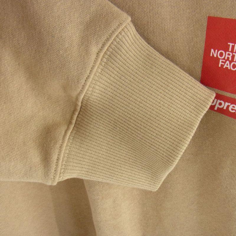 シュプリーム 24SS × The North Face ノースフェイス Crewneck Khaki クルーネック カーキ スウェット 買取実績 画像