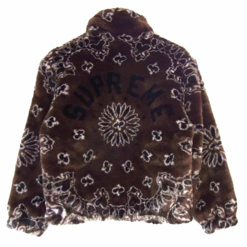 シュプリーム 21SS Bandana Faux Fur Bomber Jacket バンダナ ファー ボンバー ジャケット買取実績 画像