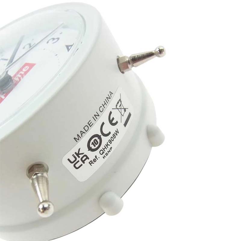 シュプリーム × Seiko Alarm Clock White 置時計 買取実績 画像