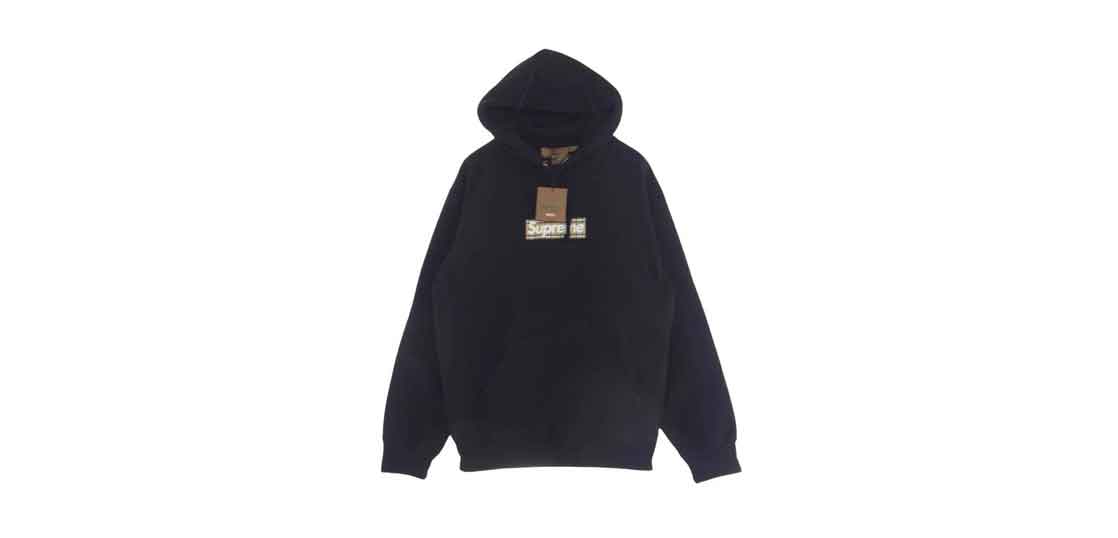 シュプリーム × BURBERRY 22SS Box Logo Hooded Sweatshirt 買取実績