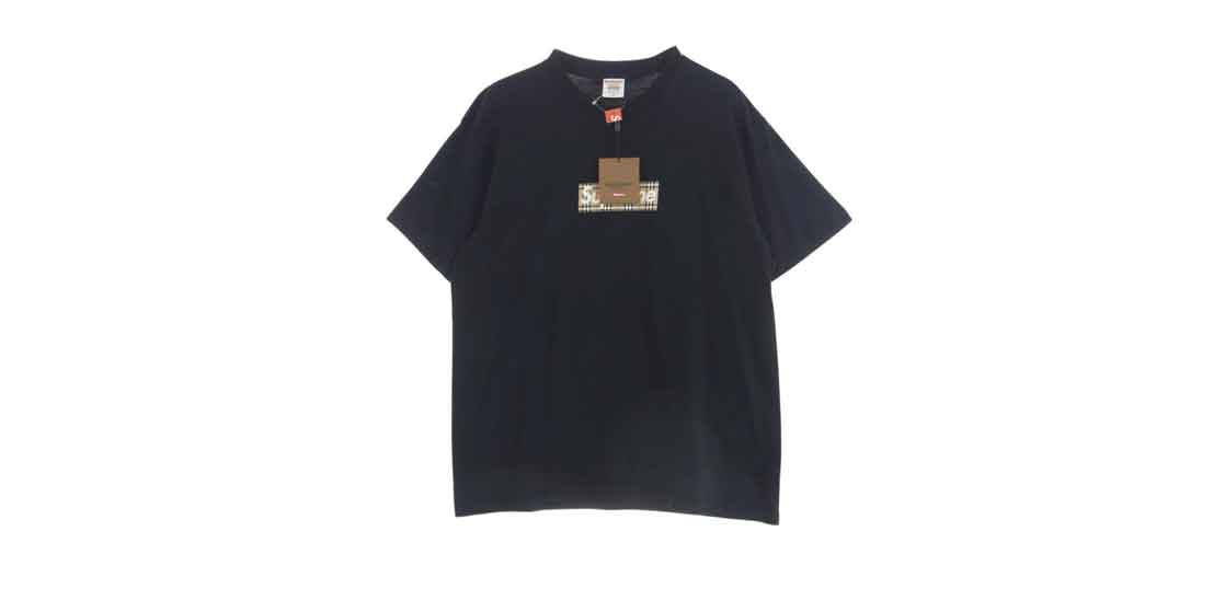 シュプリーム × BURBERRY 22SS Box Logo Tee 買取実績