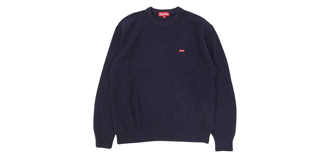 シュプリーム 20AW Textured Small Box Sweater 買取実績