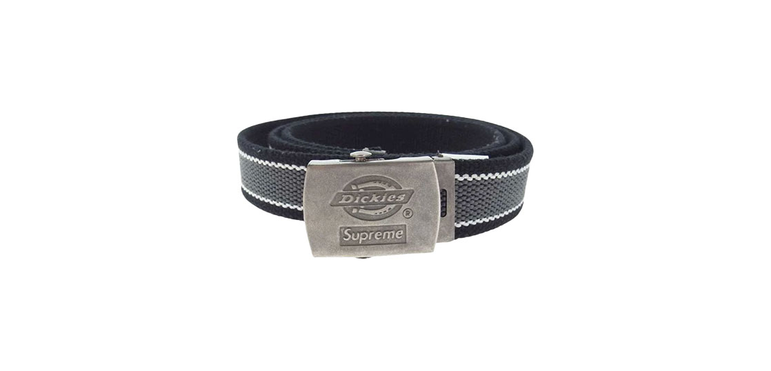 Dickies Supreme ベルト ティール 22SS Week7 Supreme Dickies Stripe Webbing Belt ベルト
