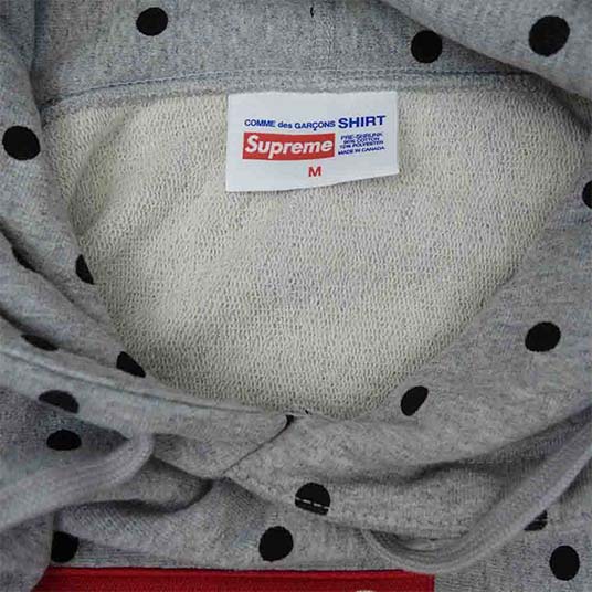 シュプリーム × COMME des GARCONS SHIRT 12SS Box Logo Pullover 買取実績 画像