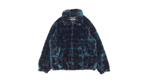 シュプリーム 18SS Faux Fur Repeater Bomber Jacket Dark Teal フェイクファー リピーター ボンバー ジャケット ブルーグリーン 買取実績