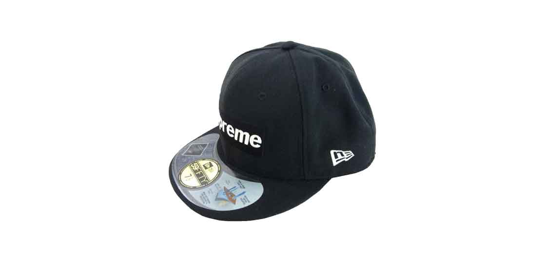 シュプリーム × NEWERA 14AW GORE-TEX ボックスロゴ キャップ ブラック系 買取実績