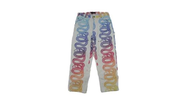 シュプリーム × ヒステリックグラマー 21SS Snake Double Knee Denim Painter Pant  買取実績