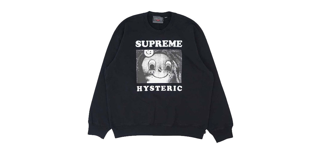 HYSTERIC GLAMOUR Supreme トレーナー SS21 Supreme HYSTERIC GLAMOUR Crewneck ヒステリックグラマー