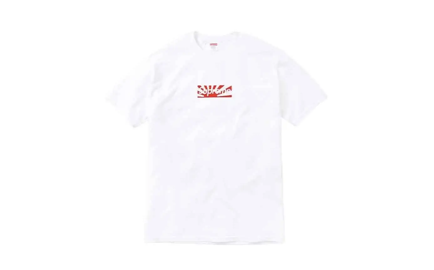 Supreme Tシャツ チャリティ Benefit Box Logo Mサイズ 2011年に販売されたシュプリームの「Benefit Box Logo Tee」の価格が