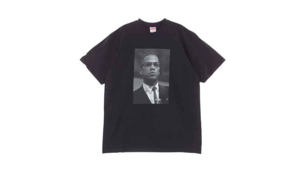 シュプリーム Malcolm X Tee ブラック 買取実績