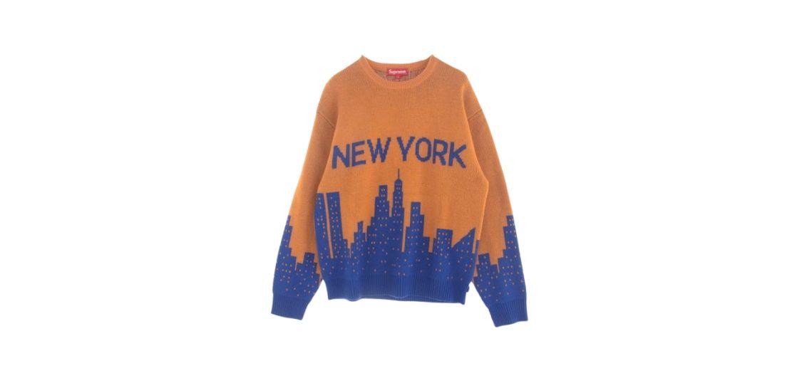 シュプリーム 20SS ニューヨーク クルーネックセーター 買取実績