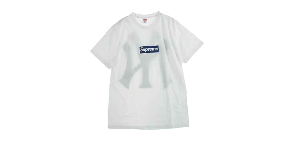 シュプリーム × New York Yankees 15SS Box Logo Tee 買取実績