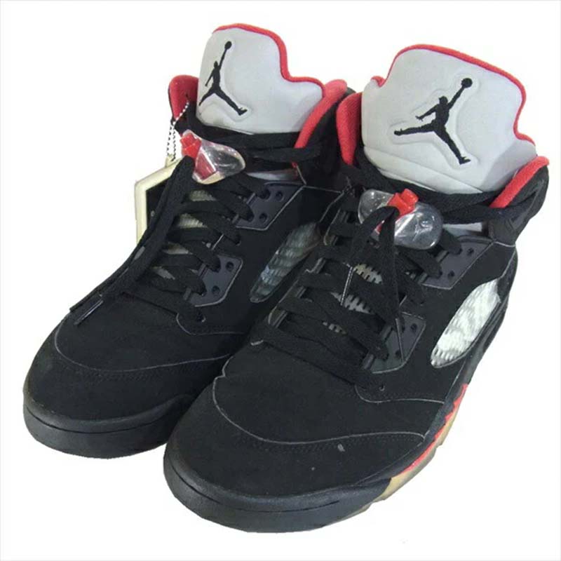 シュプリーム × ナイキ 15AW 824371-001 AIR JORDAN 5 RETRO 買取実績 画像