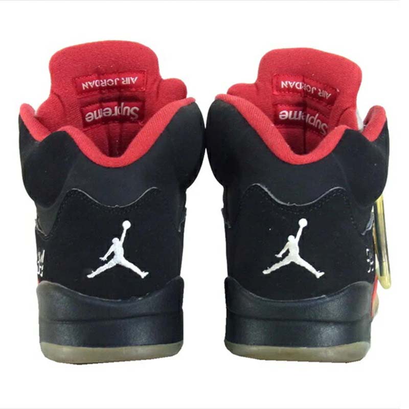 シュプリーム × ナイキ 15AW 824371-001 AIR JORDAN 5 RETRO 買取実績 画像