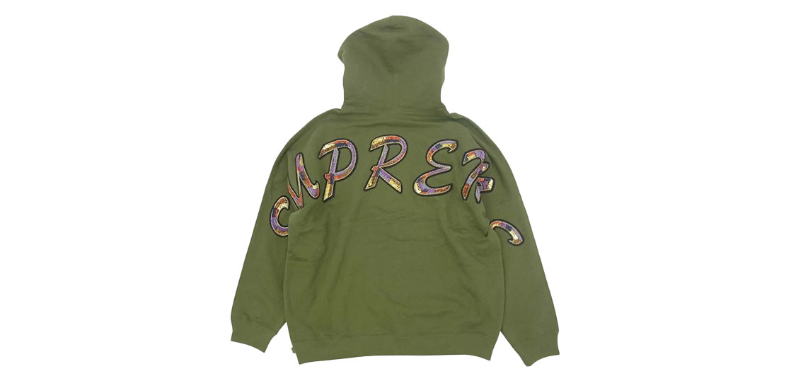 シュプリーム 22SS Beaded Hooded Sweatshirt 買取実績