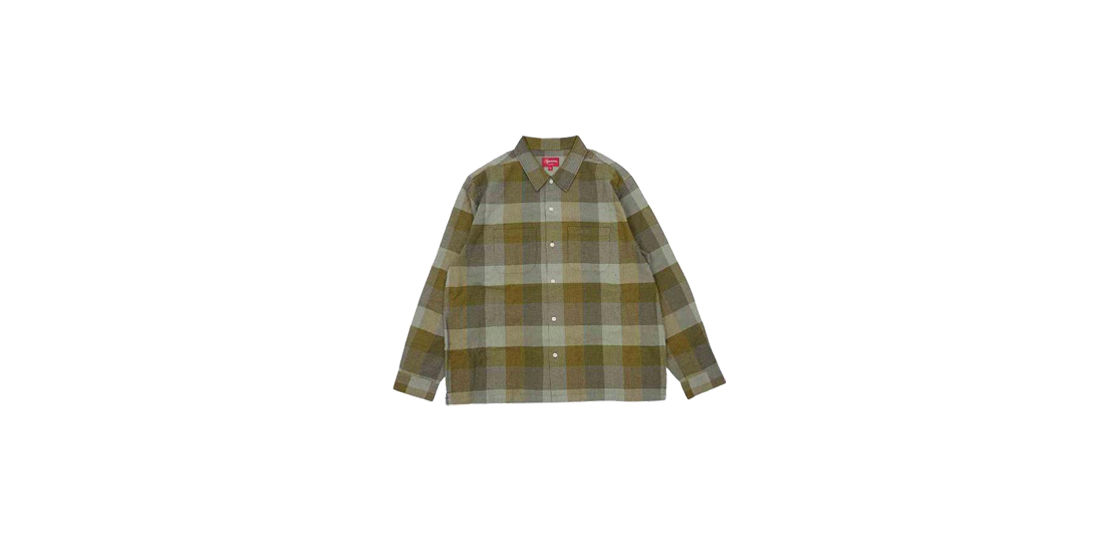 シュプリーム 21AW Plaid Flannel Shirt 買取実績