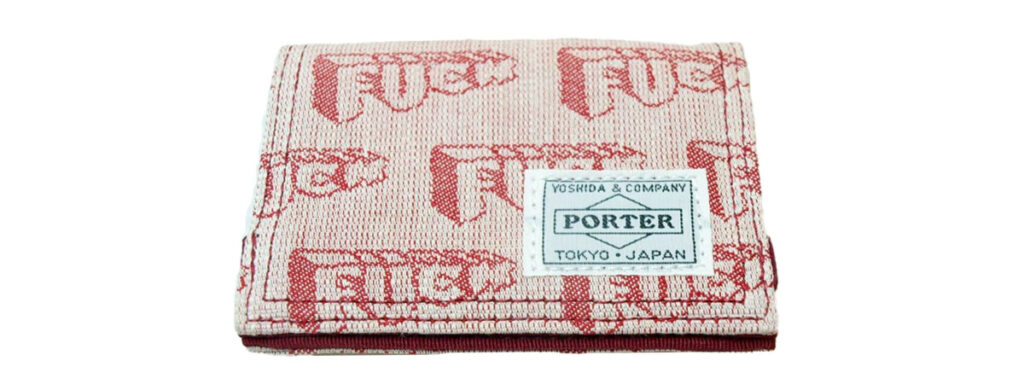 Supreme×PORTER 10SS Fuck Card Case / R.Crumb　画像