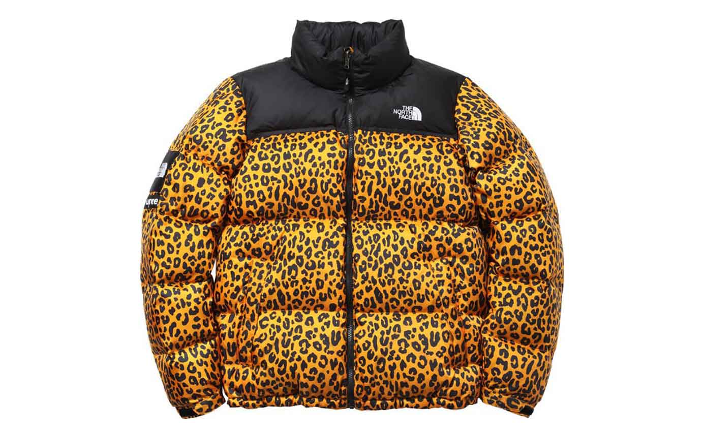 シュプリーム×ノースフェイスの「11FW Supreme x The North Face Leopard Nuptse Down Jacket」の価格が高騰中! 買取価格も公開 アイキャッチ画像