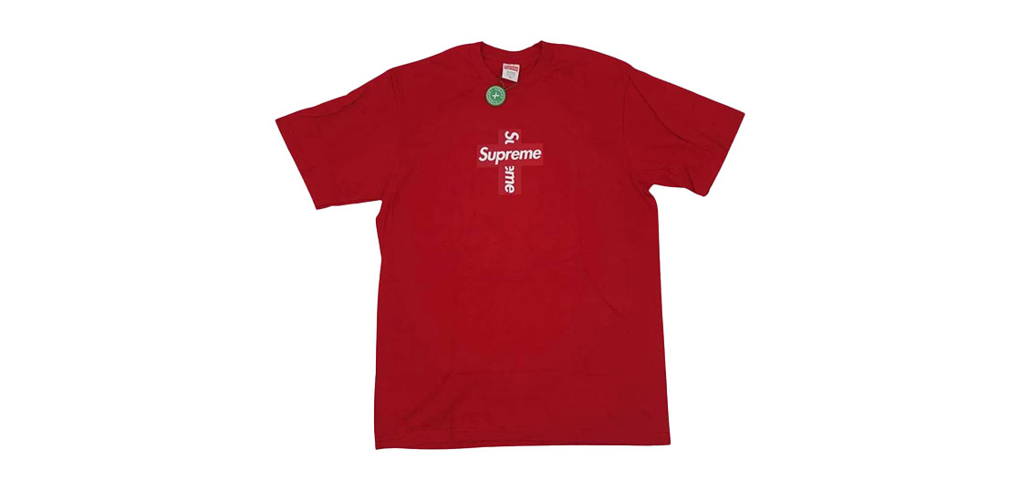 シュプリーム 20AW Cross Box Logo Tee レッド系 買取実績