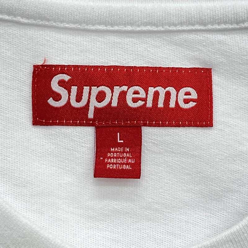シュプリーム 23AW Classic Logo S/S Top Tee クラシックロゴ 刺繍 半袖 Tシャツ 買取実績 画像