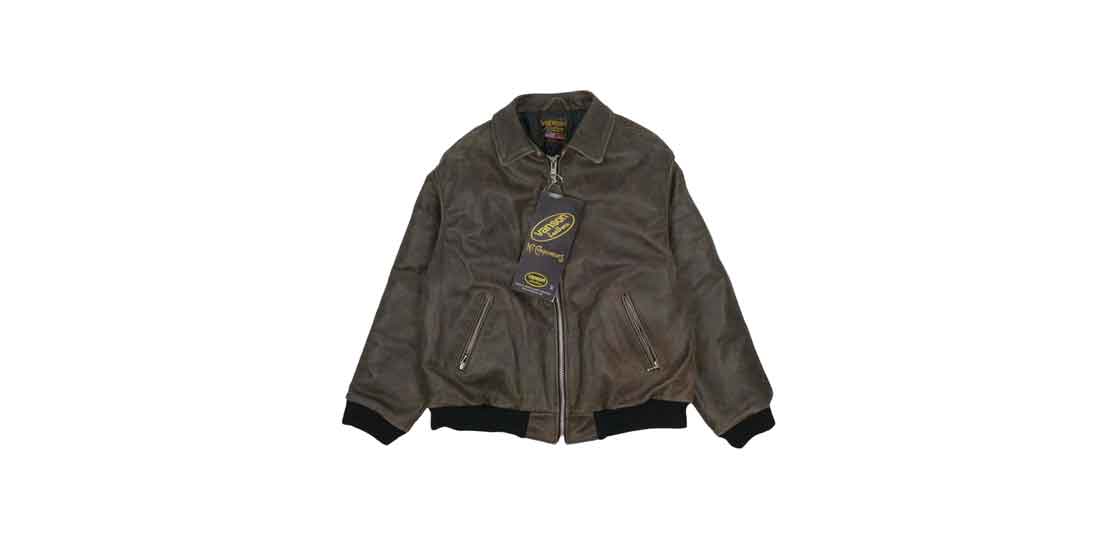 シュプリーム × Vanson Leathers 20AW Worn Leather Jacket 買取実績