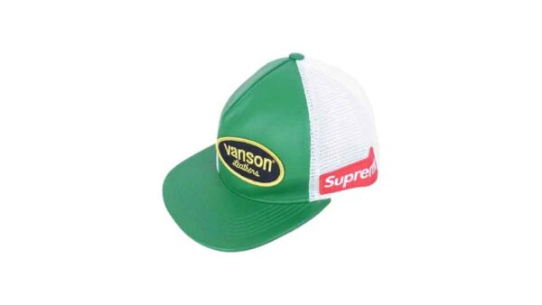 シュプリーム × Vanson Leathers 20SS Mesh Back 5-Panel 買取実績