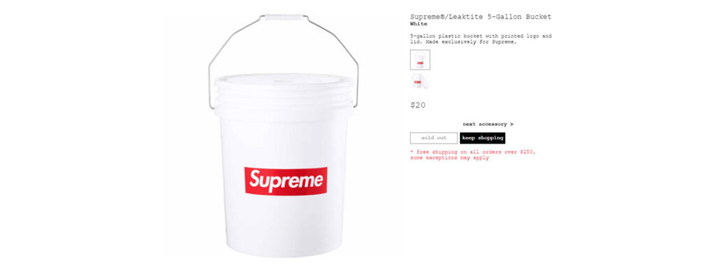 Supreme®/Leaktite 5-Gallon Bucket　画像